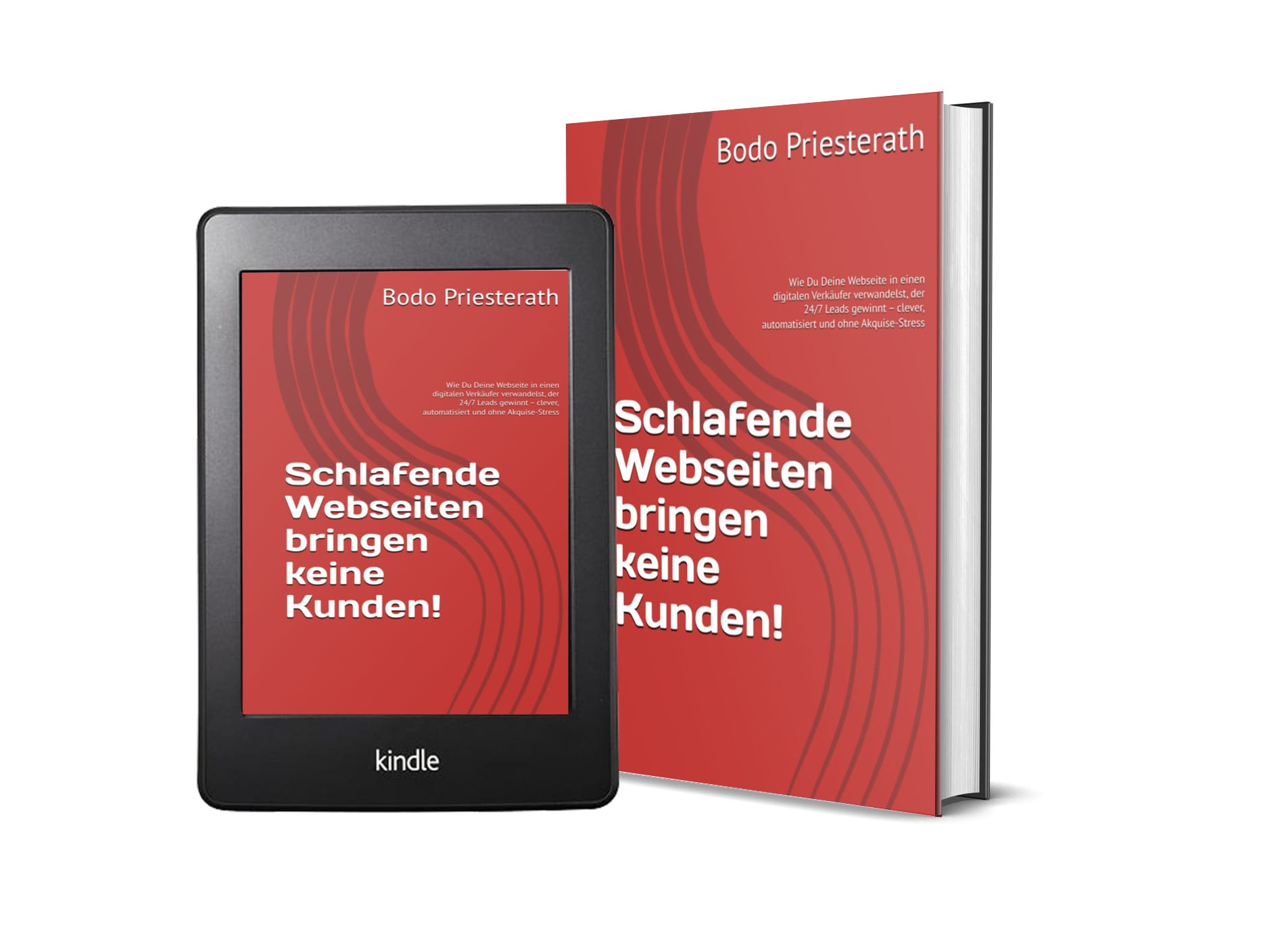 Schlafende Webseiten bringen keine Kunden!: Wie Du Deine Webseite in einen digitalen Verkäufer verwandelst, der 24/7 Leads gewinnt – clever, automatisiert und ohne Akquise-Stress - Jetzt auf amazon verfügbar